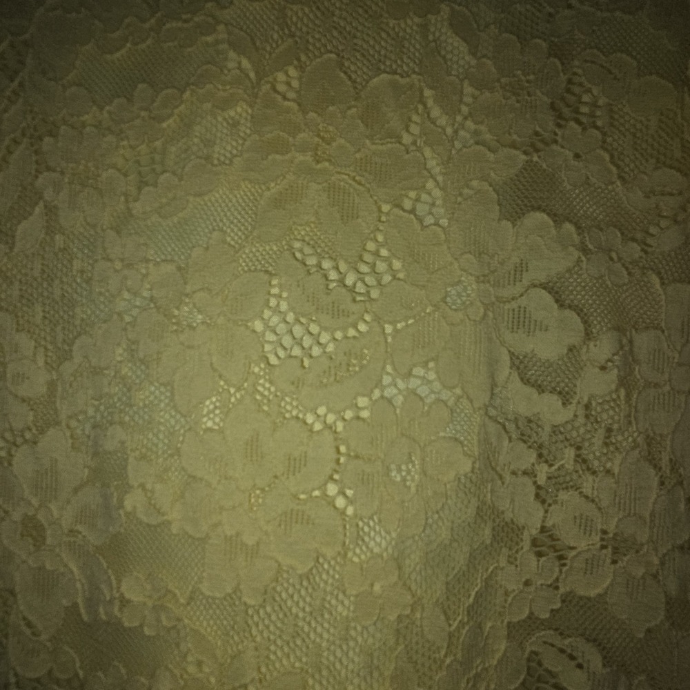 Childrens Place Floral Lace Shift Dress Girls 14 Yellow Layered Short Sleeve - Picture 5 of 9